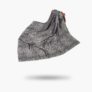 Foulard Femme Blanc Léopard