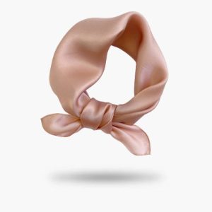 Foulard Soie Rose - Léna