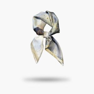Foulard Beige Doré – Zélie