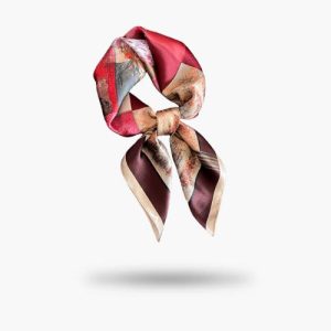 Foulard Femme Bordeaux – Iva