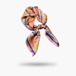 Foulard Rose Poudré – Iris