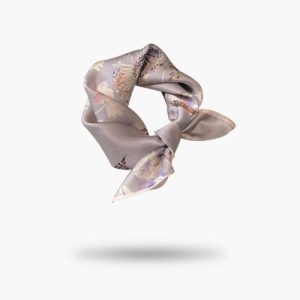 Foulard Fleuri Rose – Livia