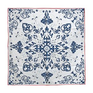 Foulard En Soie Blanc Femme