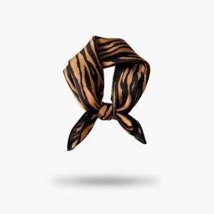 Foulard Zébre Soie Mia