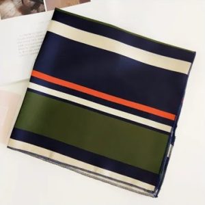 Foular carré Femme Vert