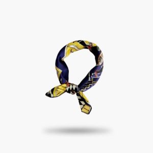 Foulard Jaune et Bleu Candice