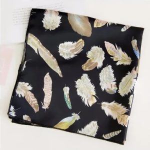 Foulard Carré Noir