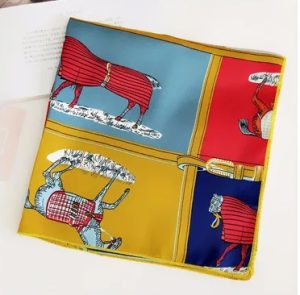 Foulard Multicolore carré