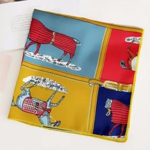 Foulard Multicolore carré