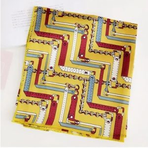 Foulard femme Jaune carré