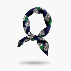 Petit Foulard Bleu Marine – Agathe
