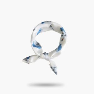 Petit Foulard Femme Blanc – Eléa