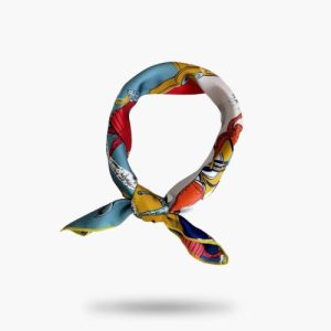 Petit Foulard Multicolore – Inès