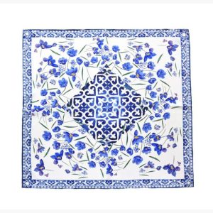 Foulard En Soie Blanc