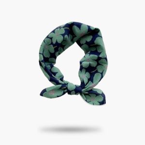 Foulard Bleu et Vert Gabrielle