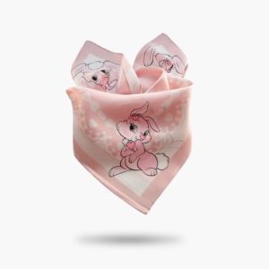 Foulard Soie Rose Malorie