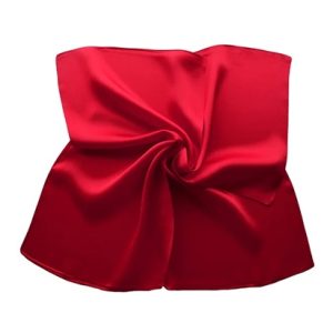 Foulard Rouge Foncé