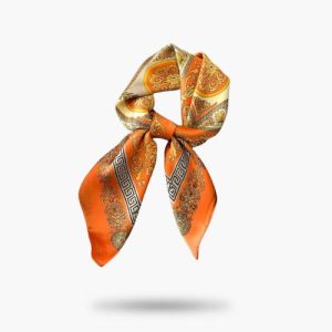 Foulard Orange Femme Avril