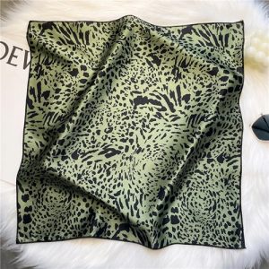 Foulard Vert et Noir