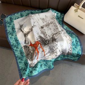 Foulard Vert Femme