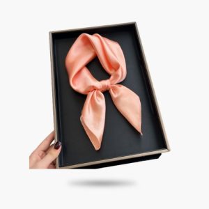 Foulard Uni Rose Femme – Anissa