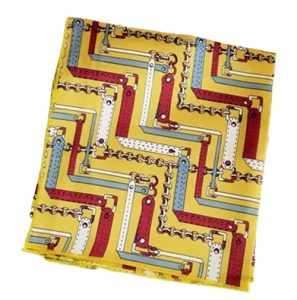 Petit Foulard Femme Moutarde