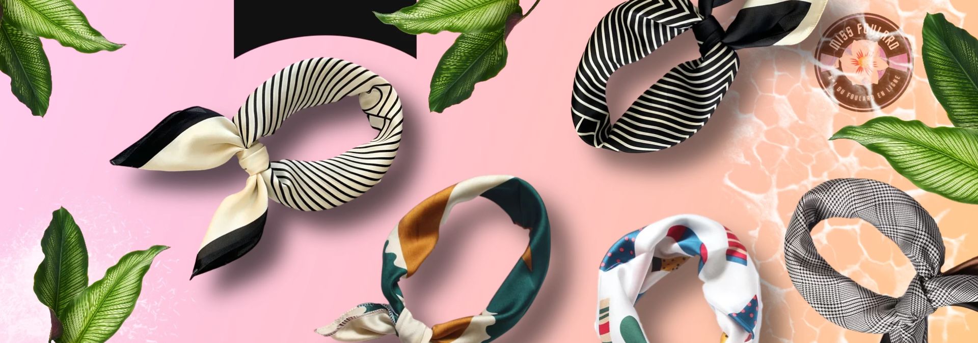 Foulard carré miss foulard