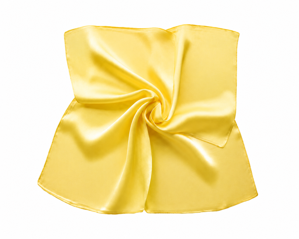 Foulard Carré Jaune Foulard Carré Jaune