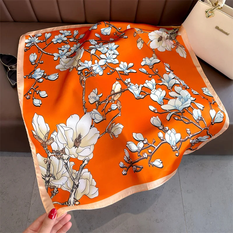 Foulard Orange Femme Foulard Orange Femme