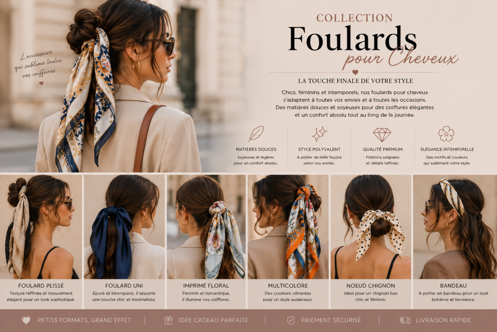 Foulards Cheveux Miss Foulard Foulards Cheveux Miss Foulard