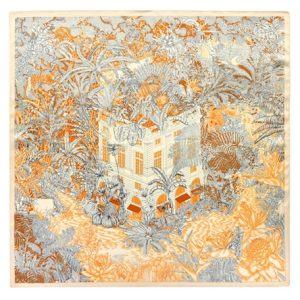 Foulard Orange Femme